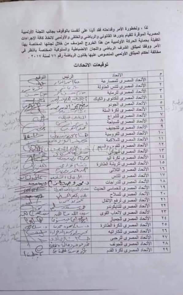 نص-خطاب-اللجنة-الخماسية-ضد-مرتضى-منصور